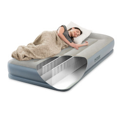 Yhden hengen puhallettava patja 191 x 99 cm, mukana pumppu, INTEX 64116ND