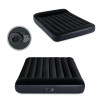 Inflatable mattress, 191x137 cm, with pump, velour finish, "INTEX 64148ND"