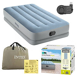 Single-person inflatable mattress, 191x99x36 cm  INTEX 64157