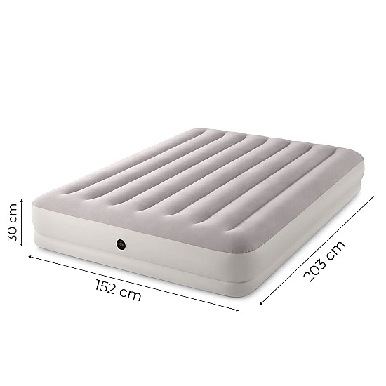 INTEX 64179 Double Inflatable Mattress, 203x152x30 cm