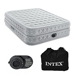 Large Double Inflatable Mattress, 203x152x51 cm, INTEX 64490