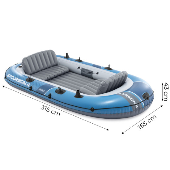 Pripučiama valtis 4 asmenims