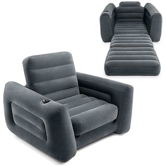 Ilmatäytteinen tuoli/patja 2-in-1 221 x 107 x 66 cm INTEX 66551NP