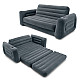 Pripučiama pilka sofa-lova 2-in-1 INTEX 66552NP