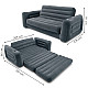 Pripučiama pilka sofa-lova 2-in-1 INTEX 66552NP