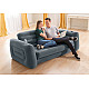Pripučiama pilka sofa-lova 2-in-1 INTEX 66552NP
