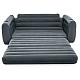 Pripučiama pilka sofa-lova 2-in-1 INTEX 66552NP