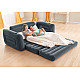 Pripučiama pilka sofa-lova 2-in-1 INTEX 66552NP
