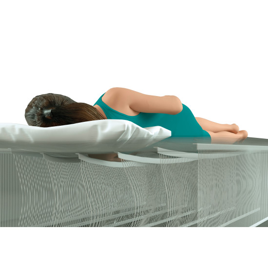 Inflatable Children's Sleeping Mattress 157x88x18 cm Blue INTEX 66803 Pripučiami čiužiniai INTEX