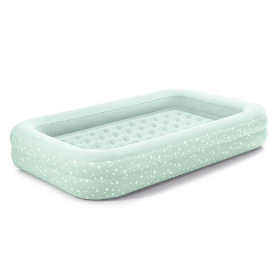 Pripučiamas čiužinys vaikams su siurbliu Pripučiami čiužiniai INTEX