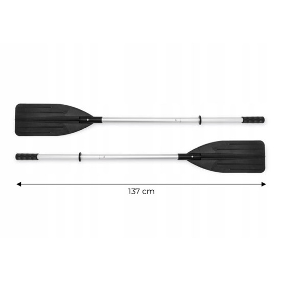 Aliuminio irklų komplektas 137 cm 2 vnt