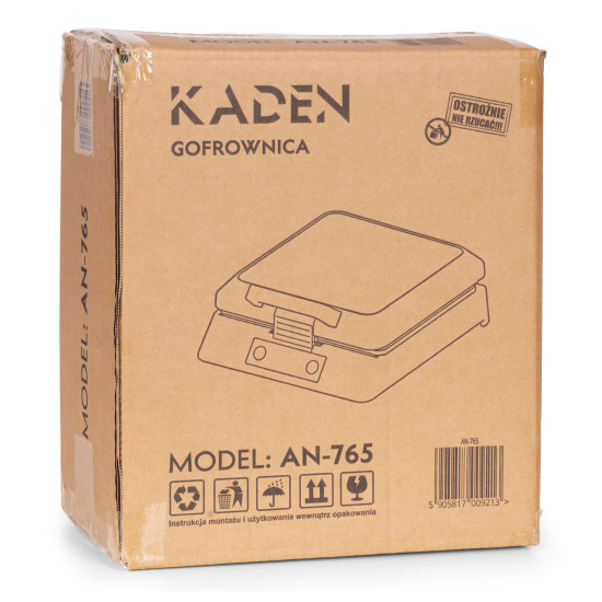 Vaflių keptuvė 1080–1300 W, KADEN Elektronika ir buitiniai prietaisai KADEN