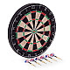 Sizal-darttaulu (46 cm) ja 6 darts-nuolta