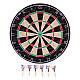 Sizal-darttaulu (46 cm) ja 6 darts-nuolta