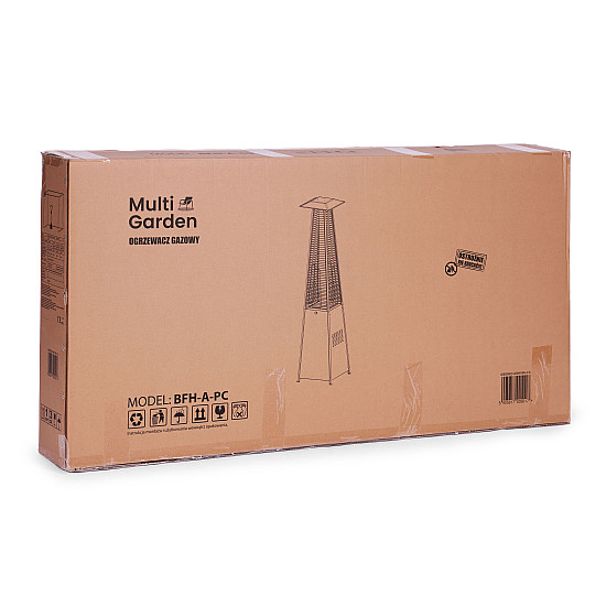 Dujinis lauko šildytuvas sodui/terasai 13 kW MultiGarden
