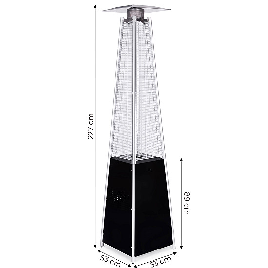 Dujinis lauko šildytuvas sodui/terasai 13 kW MultiGarden