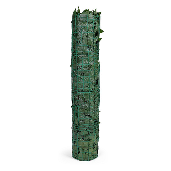 Dirbtinė žalia balkono/sodo gebenės gyvatvorė 300 x 100 cm