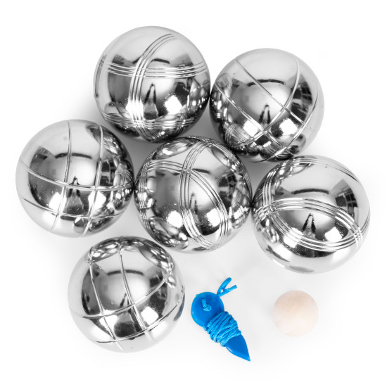 Boules Game Set Petanque 6 Balls + Case and Accessories