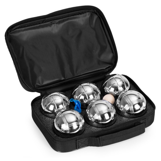 Boules Game Set Petanque 6 Balls + Case and Accessories
