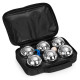 Boules Game Set Petanque 6 Balls + Case and Accessories