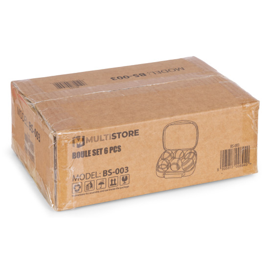 Boules Game Set Petanque 6 Balls + Case and Accessories
