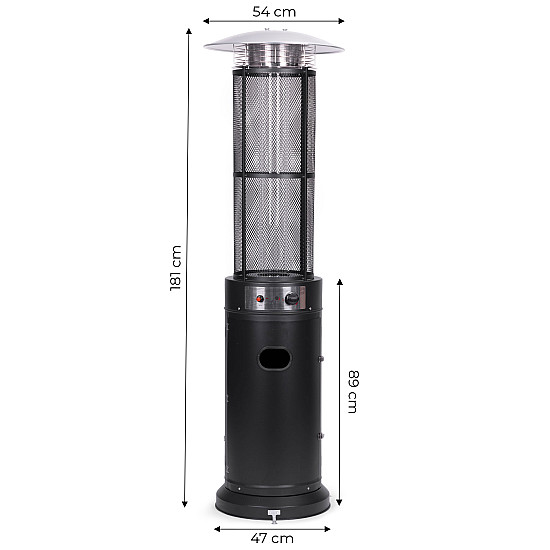 Dujinis lauko šildytuvas sodui/terasai 11 kW MultiGarden