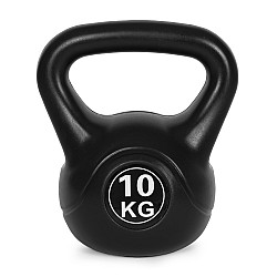 Musta 10 kg:n kettlebell harjoittelua varten ModernHome