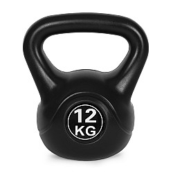 Musta 12 kg:n kettlebell-paino harjoittelua varten ModernHome