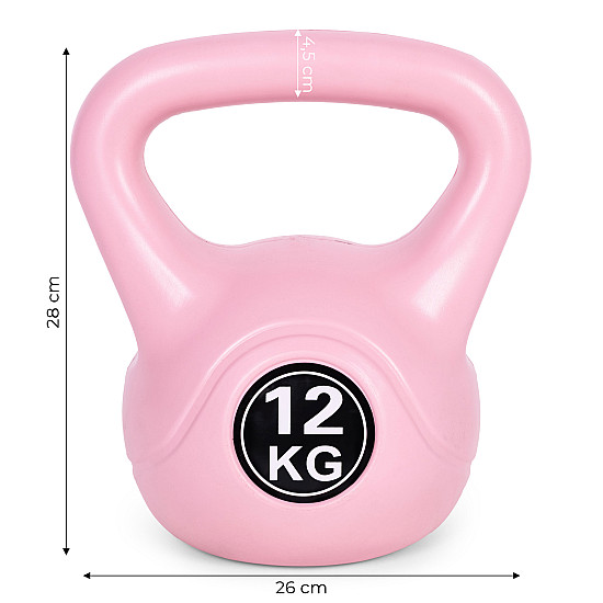 12 kg rožinis svoris treniruotėms ModernHome