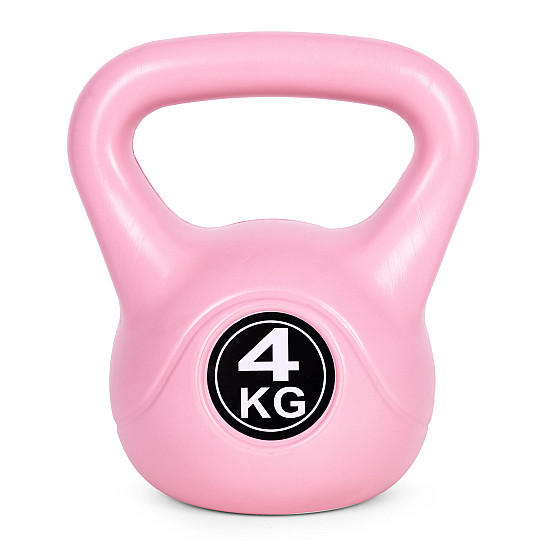 4 kg rožinis treniruočių svoris/kettlebell ModernHome