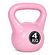 4 kg rožinis treniruočių svoris/kettlebell ModernHome