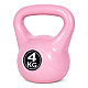 4 kg rožinis treniruočių svoris/kettlebell ModernHome