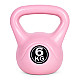 Rožinis 6 kg kettlebell svoris treniruotėms ModernHome