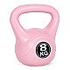Rožinis 8 kg kettlebell svoris treniruotėms ModernHome