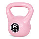 Rožinis 8 kg kettlebell svoris treniruotėms ModernHome