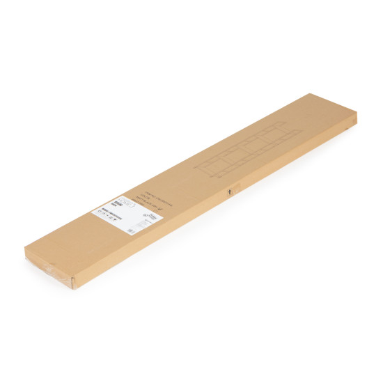 Juoda lentyna LOFT su metaliniu rėmu ir 5 lentynomis Lentynos ModernHome