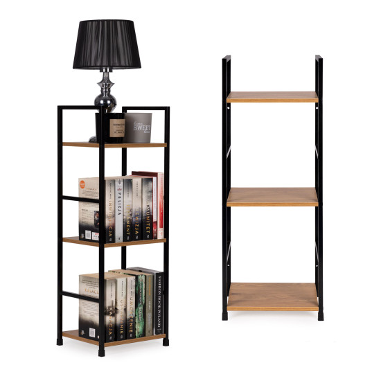 LOFT lentyna su 3 lentynomis ir metaliniu rėmu Lentynos ModernHome
