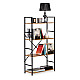 Lai puidust riiul 4 riiuliga LOFT ModernHome