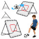 Futbolo treniruočių atšokimo tinklas 100 x 100 cm MOVEPRO