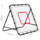 Futbolo treniruočių atšokimo tinklas 100 x 100 cm MOVEPRO