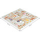 Large EVA Foam Play Mat for Children, “Farm,” 90.5 x 90.5 cm, 21 pieces