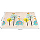 Play mat, 200 x 150 cm, with height chart and alphabet