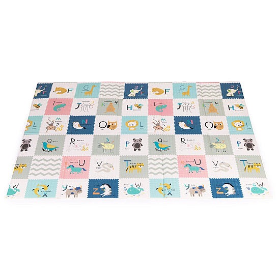Play mat, 200 x 150 cm, with height chart and alphabet