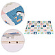 Play mat, 200 x 150 cm, with height chart and alphabet