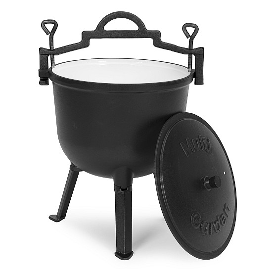 10 l talpos emaliuotas ketaus katilas MultiGarden