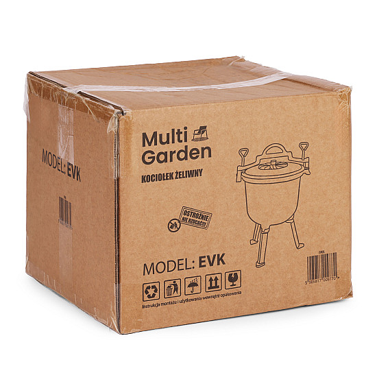 10 l talpos emaliuotas ketaus katilas MultiGarden