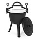 Emalizuotas ketaus katilas (5 l) su stovu MultiGarden