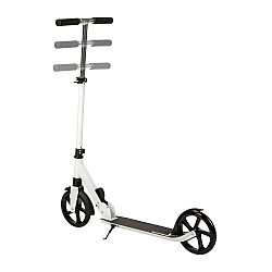 Sulankstomas baltas miesto paspirtukas 95–105 cm