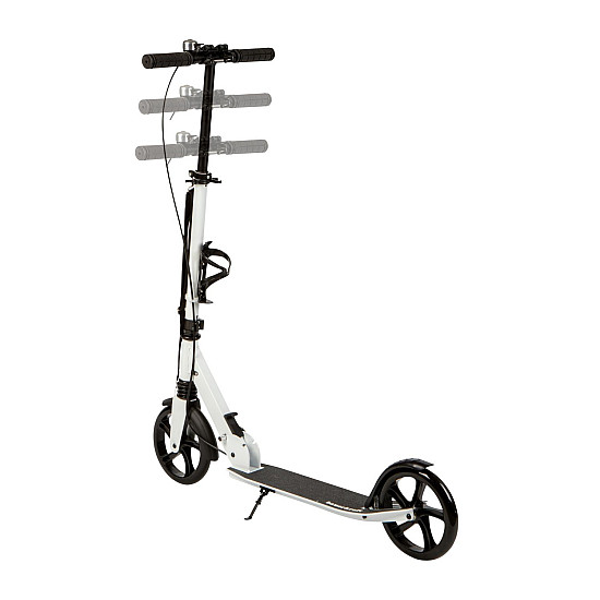 Sulankstomas baltas miesto paspirtukas 95–105 cm