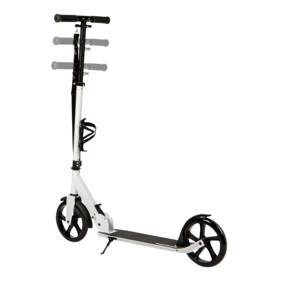 Sulankstomas baltas miesto paspirtukas 91–101 cm